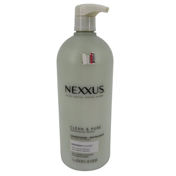 Nexxus Clean Pure Nourishing Detox Conditioner 33.8 fl oz Pump Bottle Hair NEW - Picture 1 of 8